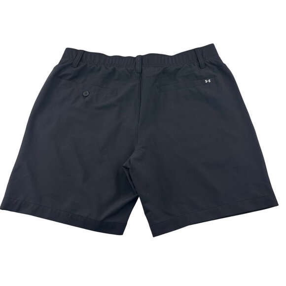 Under Armour Mens Black Shorts Size 36 Polyester Elastane - Picture 5 of 5